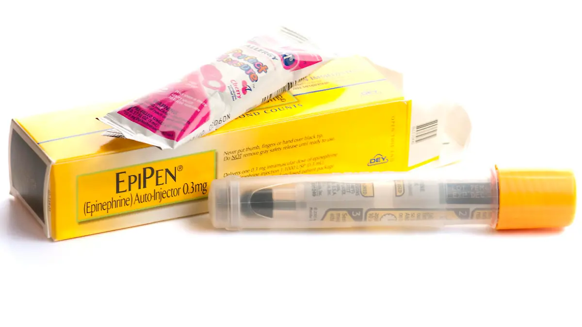 Notfallset gegen allergische Schocks mit Epi Pen
