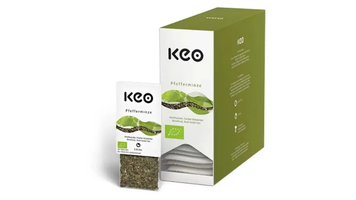 Bestimmte Chargen des Keo Tees Pfefferminze Bio könnten giftig sein.
