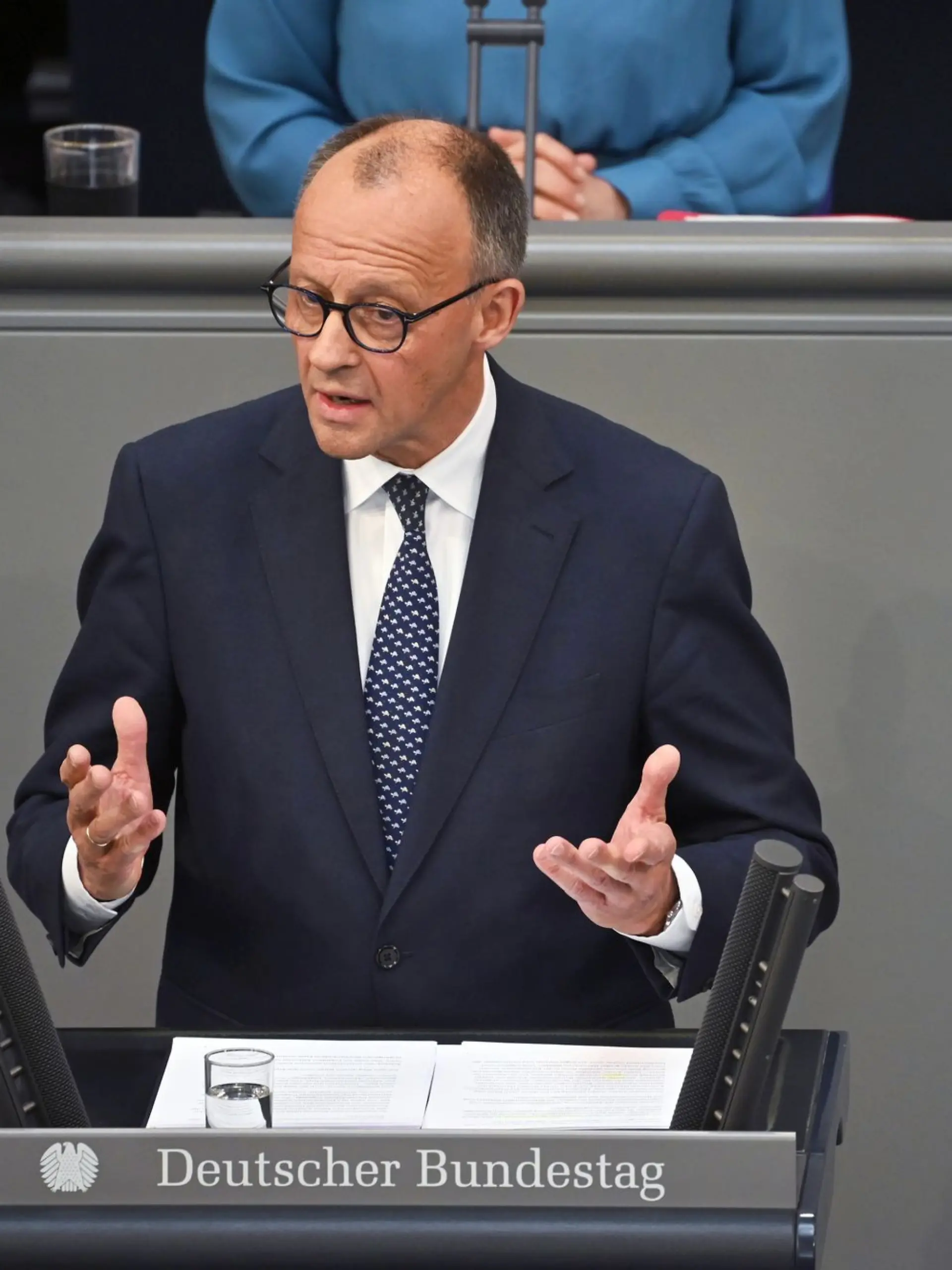 Bild zu: "Regierungserklärung von Merz"