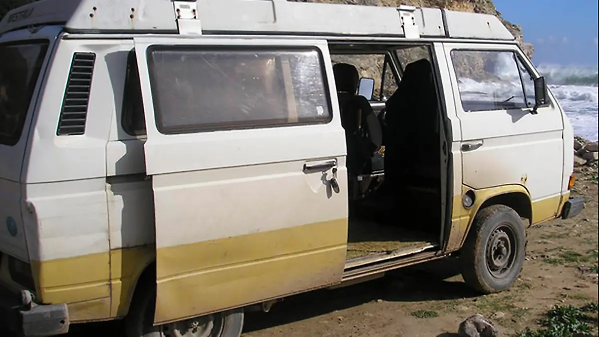 HANDOUT - 03.06.2020, ---: Das von Bundeskriminalamt zur Verfügung gestellte Bild zeigt einen Caravan vom Typ VW T3 Westfalia. Im Fall des vor gut 13 Jahren in Portugal verschwundenen britischen Mädchens Madeleine «Maddie» McCann steht ein 43 Jahre alter Deutscher unter Mordverdacht. Die Staatsanwaltschaft Braunschweig ermittelt nach Angaben des Bundeskriminalamts gegen den Mann, der mehrfach wegen Sexualstraftaten auch an Kindern vorbestraft sei. Er verbüße derzeit in anderer Sache eine längere Haftstrafe, teilte das BKA am Mittwochabend in Wiesbaden mit. Foto: Uncredited/BKA - Bundeskriminalamt/AP/dpa - ACHTUNG: Nur zur redaktionellen Verwendung im Zusammenhang mit der aktuellen Berichterstattung und nur mit vollständiger Nennung des vorstehenden Credits +++ dpa-Bildfunk +++