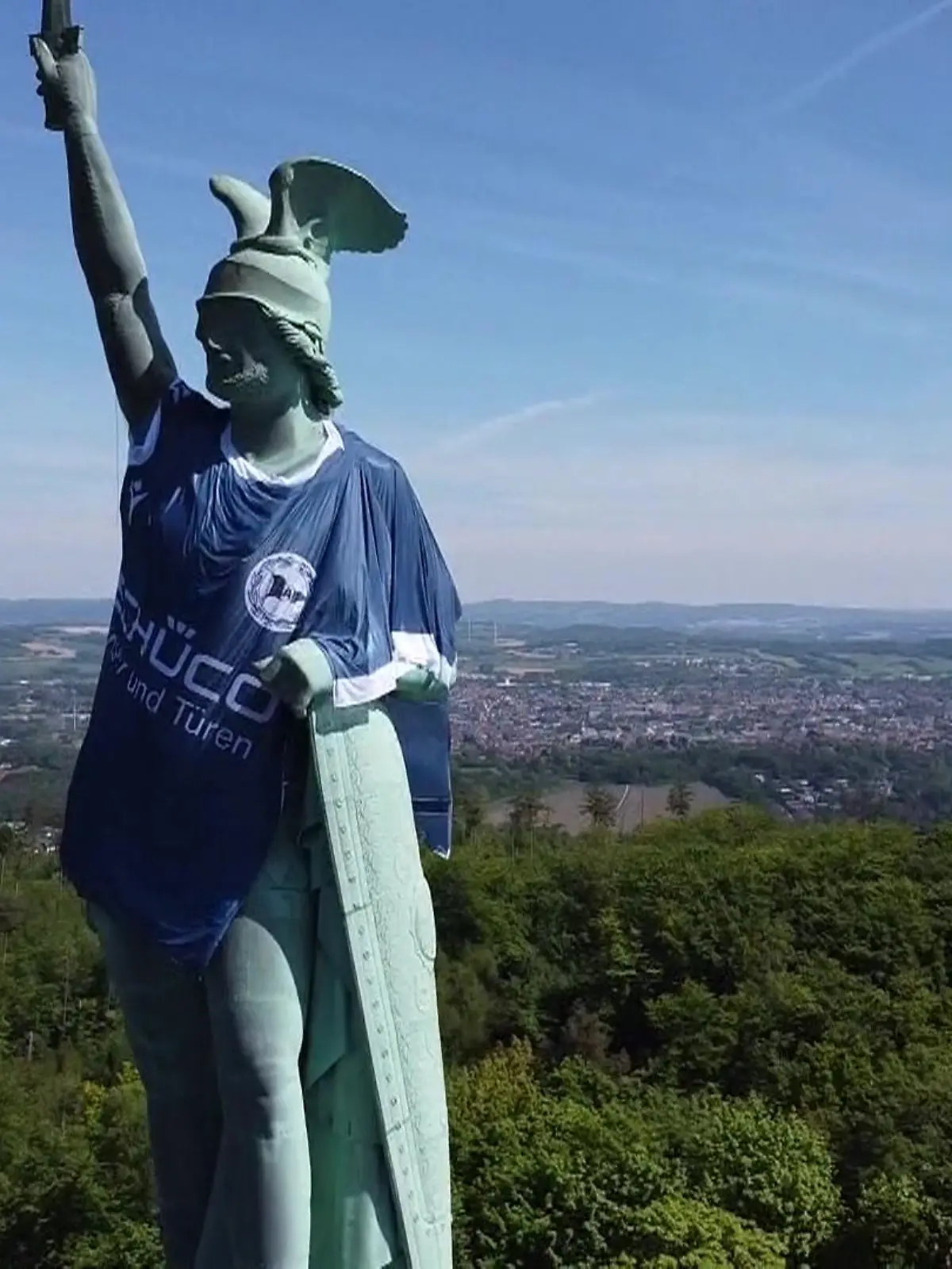 Bild zu: "Mit dem Geist von Arminius zum Pokal-Triumph?"