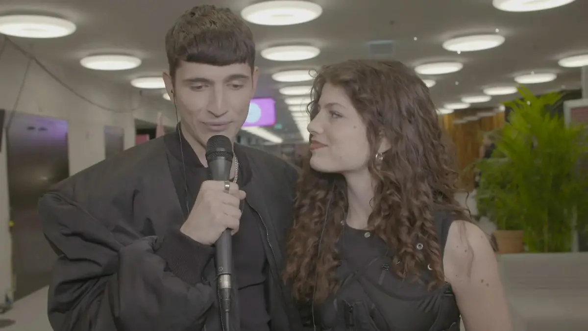 Tynna hat Stimmruhe, doch Abor ist guter Dinge Proben für den ESC 2025 laufen