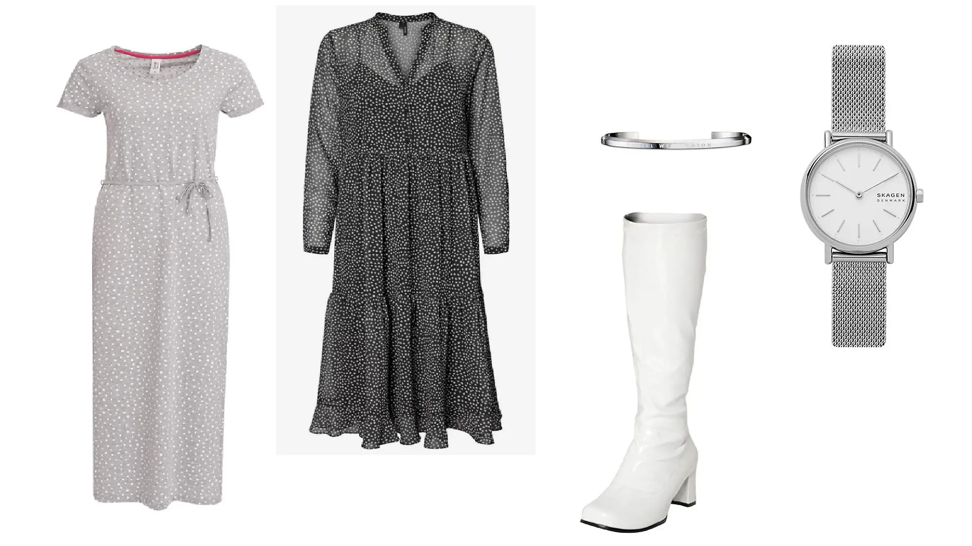 Gina Collection, Vero Moda, Buckle Shoes, Daniel Wellington, Skagen.