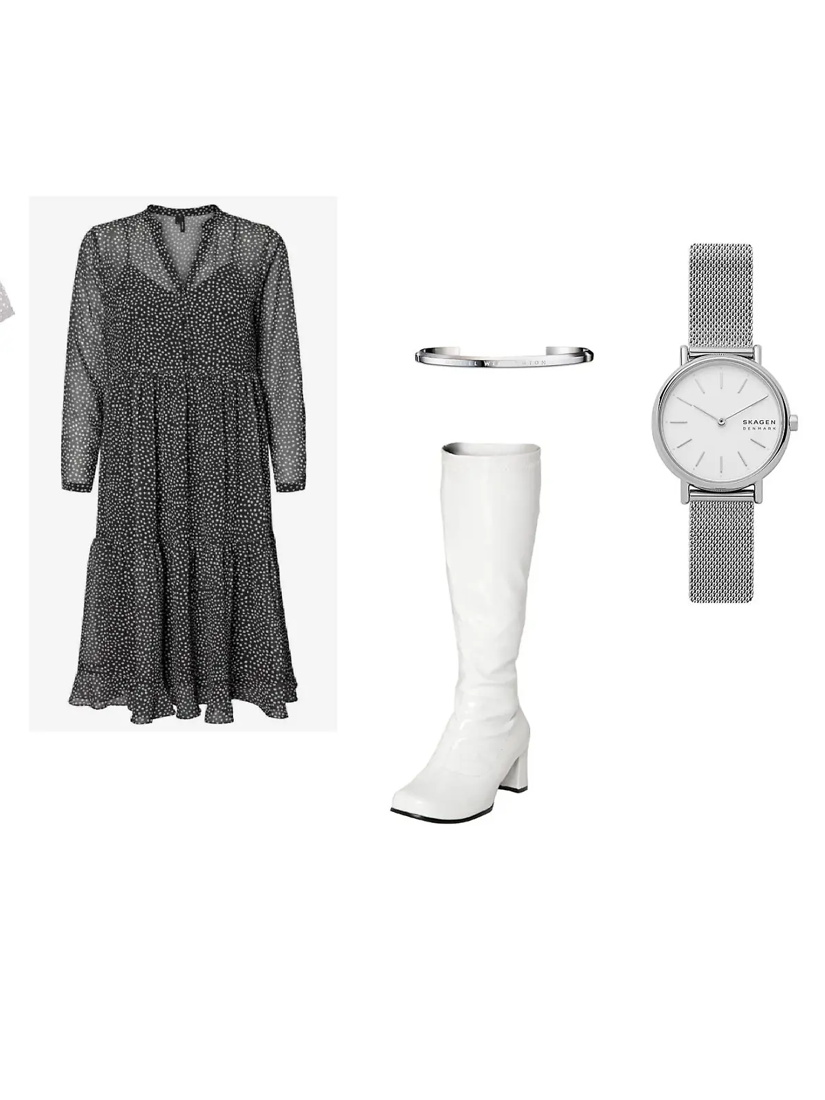 Gina Collection, Vero Moda, Buckle Shoes, Daniel Wellington, Skagen.