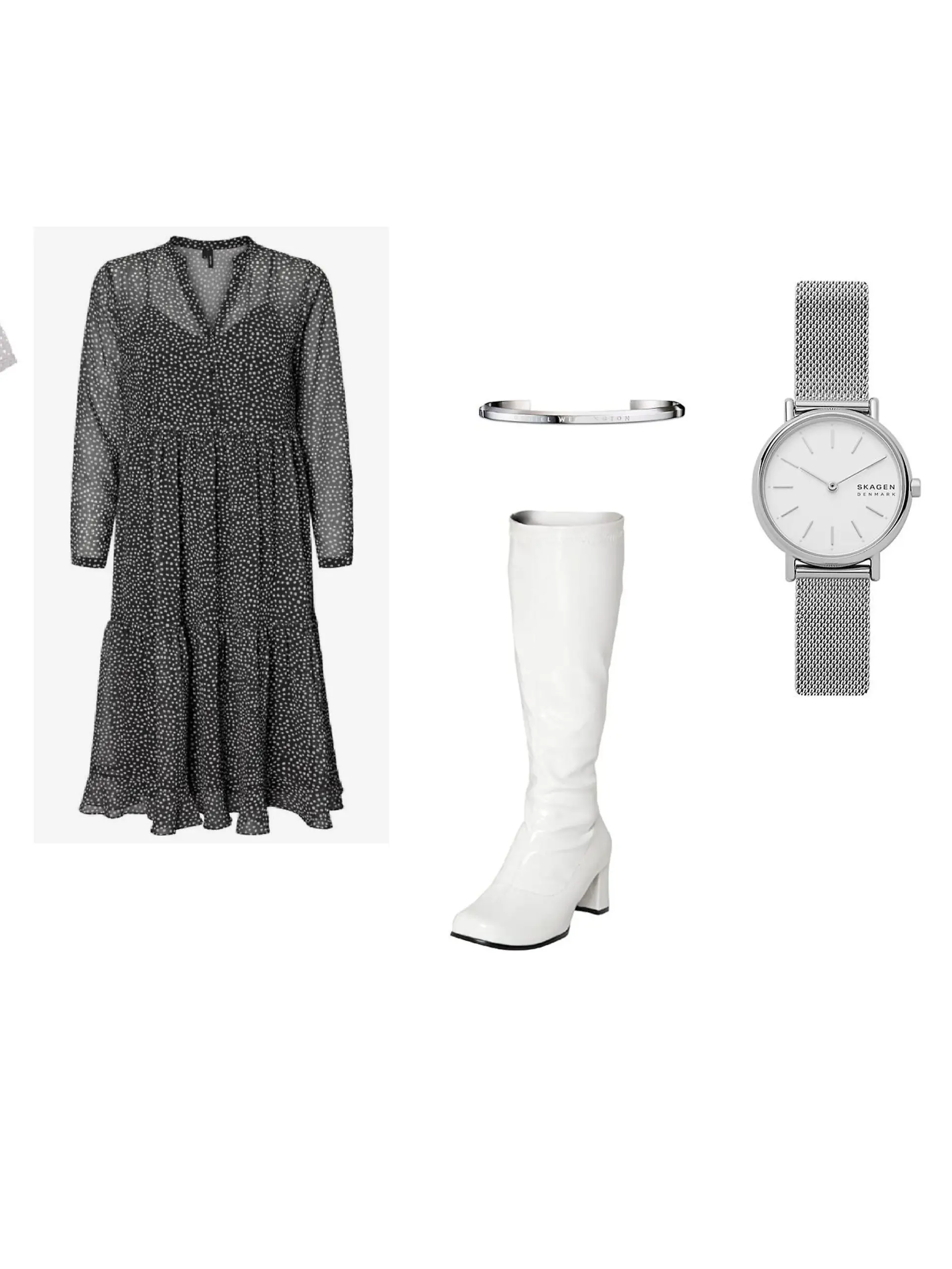 Gina Collection, Vero Moda, Buckle Shoes, Daniel Wellington, Skagen.
