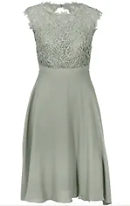 Minikleid mit Spitze