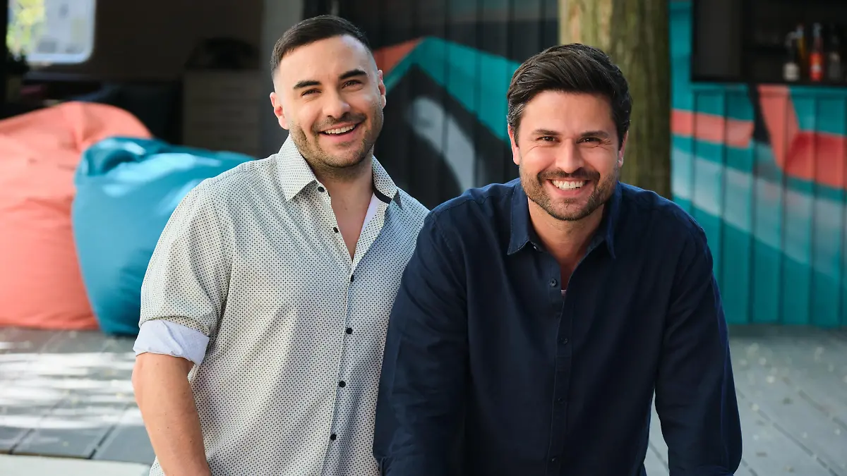 Lars Steinhöfel und Miloš Vuković haben allen Grund zum Feiern.