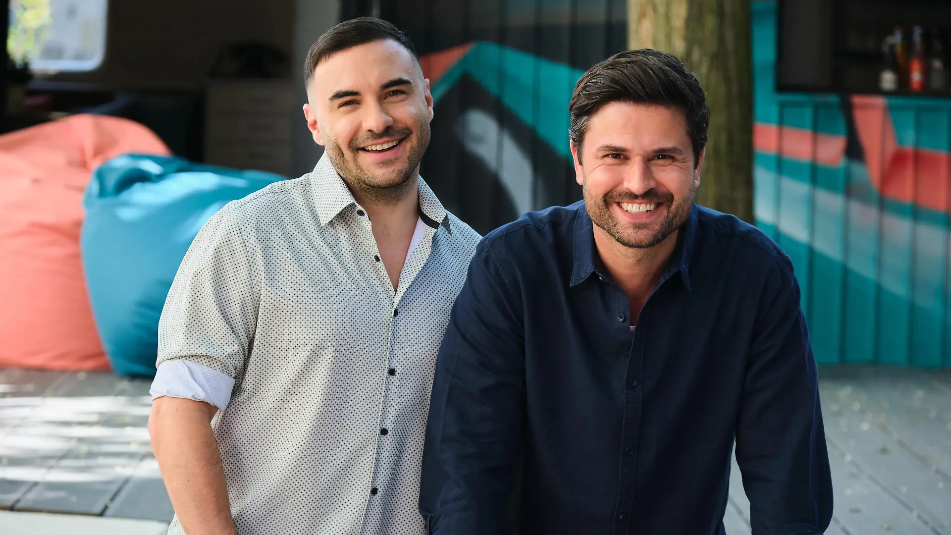 Lars Steinhöfel und Miloš Vuković haben allen Grund zum Feiern.