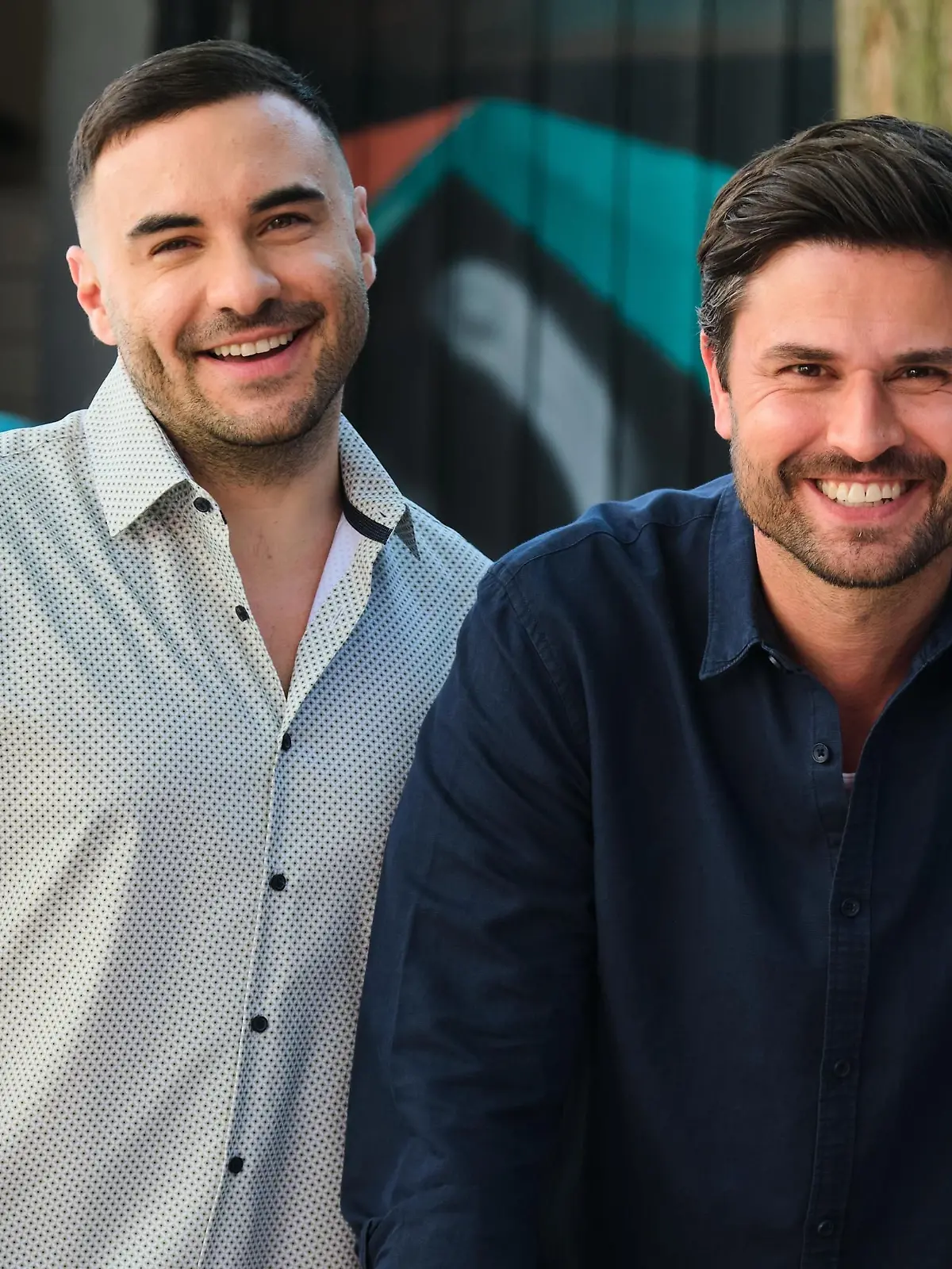 Lars Steinhöfel und Miloš Vuković haben allen Grund zum Feiern. 