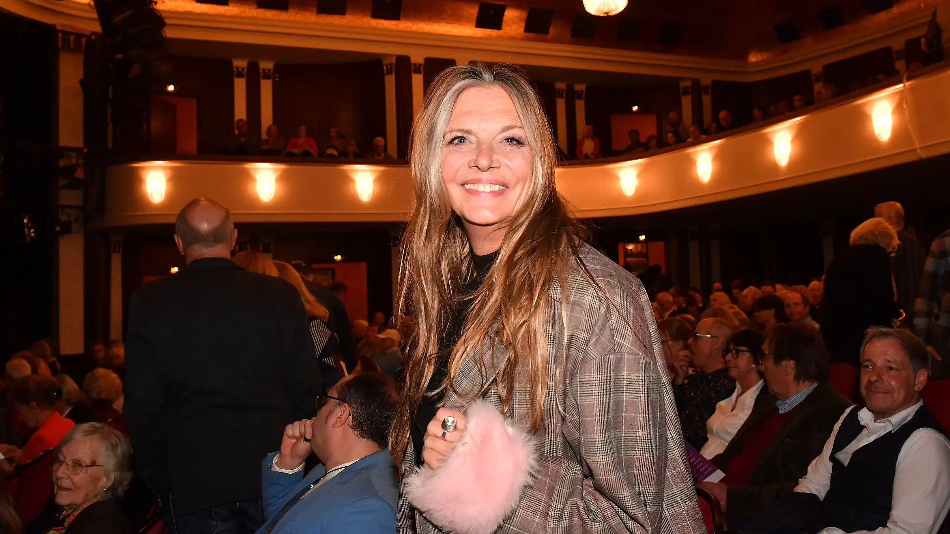 Nicole Belstler-Boettcher bei der Premiere des Theaterstücks ‘Kardinalfehler’ in der Komödie im Bayerischen Hof.