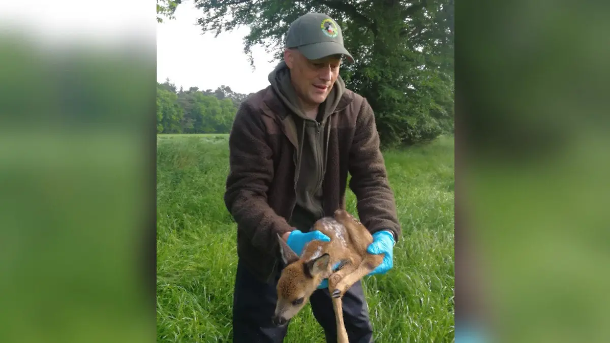Olaf Weddern hat den Verein Wildtierrettung Segeberger Heide vor acht Jahren mit gegründet.