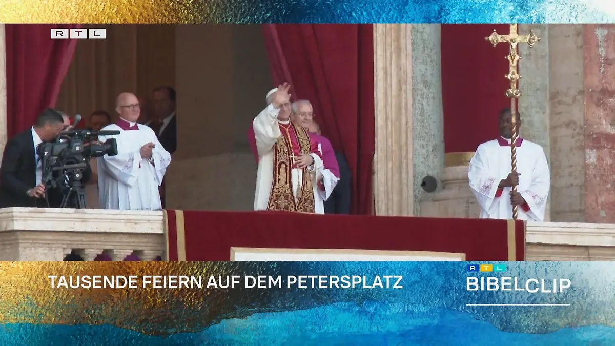 Amtseinführung von Papst Leo XIV Bibelclip 16.05.2025