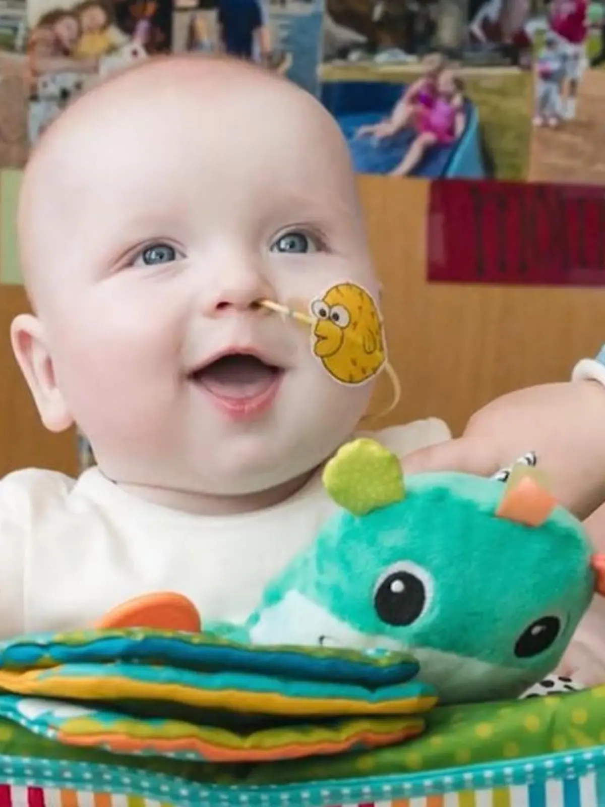 Bild zu: "Medizinische Sensation! Mediziner heilen Baby mit seltener Genmutation"