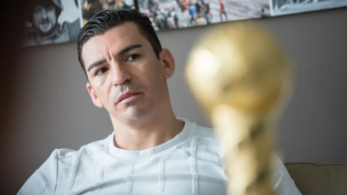 Der brasilianische Fußballspieler Lucio im Jahr 2017