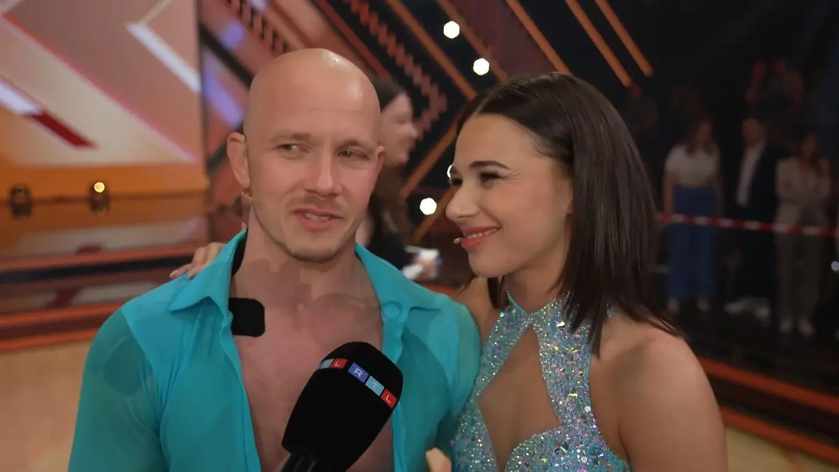 Fabian Hambüchen und Anastasia Maruster