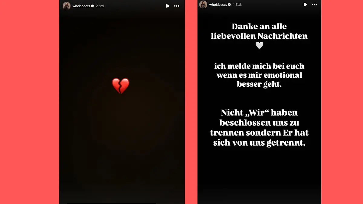 Rebecca Ries kontert mit eigenem Posting