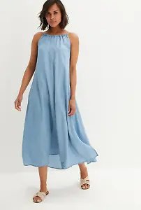 Jeanskleid mit A-Linie