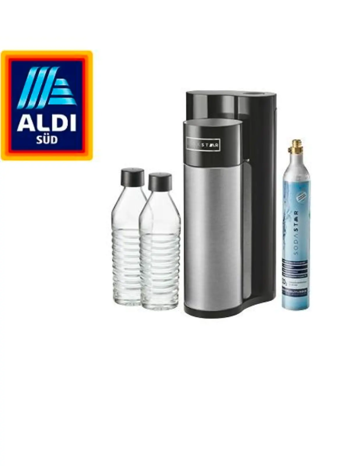 Aldi Süd bringt aktuell eine Sodastream-Alternative in die Filialen.