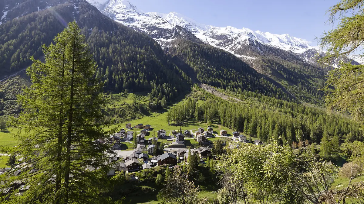 Das Dorf Blatten musste evakuiert werden.