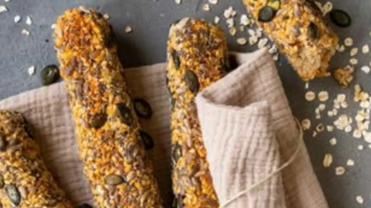 Kernige Möhren-Protein-Stangen nach Rezept von Isabell Heßmann
