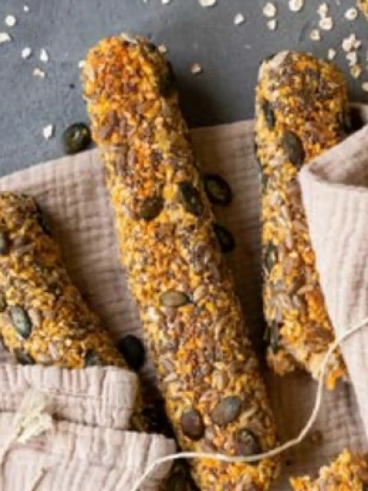 Kernige Möhren-Protein-Stangen nach Rezept von Isabell Heßmann