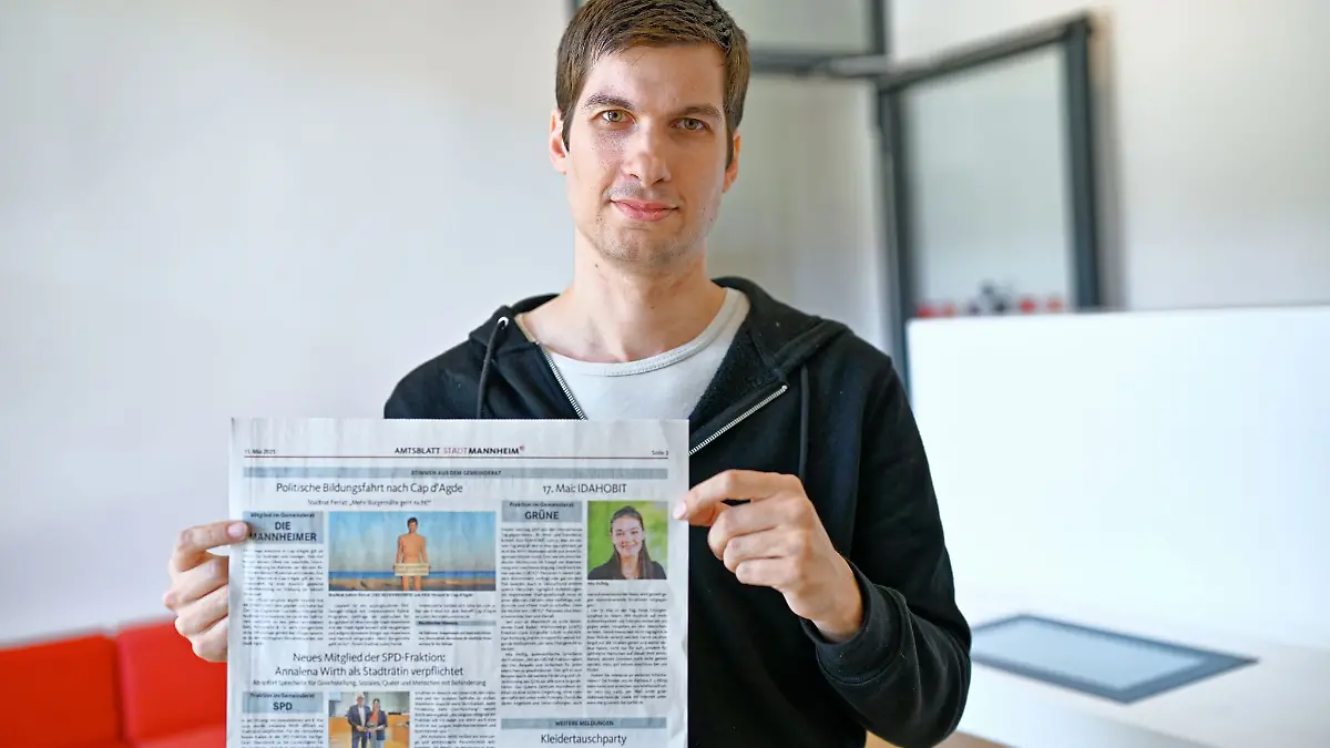 Der 33-Jährige hat zahlreiche Rückmeldungen auf seinen Aufruf zu einem «unvergesslichen FKK-Swinger-Urlaub mit interessantem Politik-Programm» erhalten.