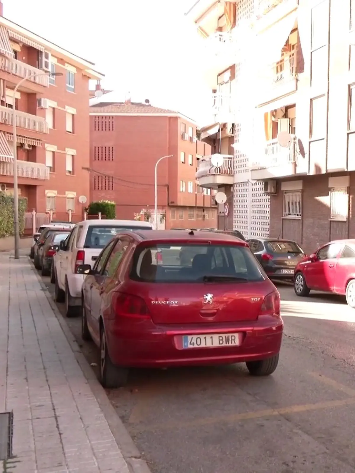 Das Kind wurde in einem Auto in der spanischen Stadt Linares vergessen.