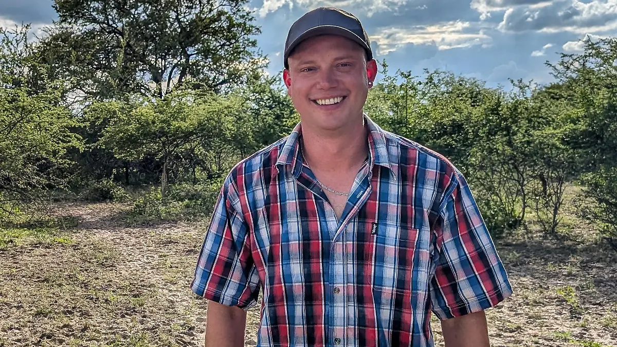 Rinderfarmer und Maisanbauer Björn aus Kavango West, Namibia.