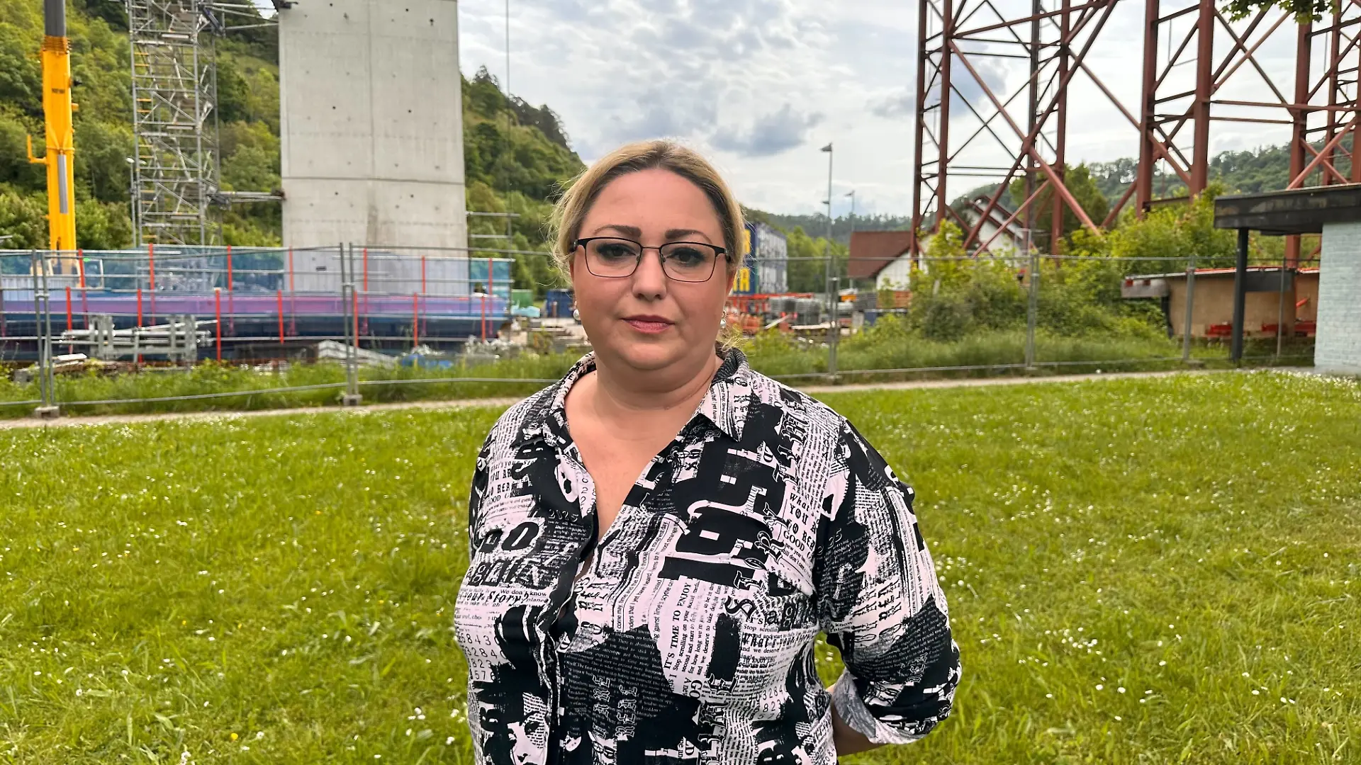 Gastwirtin Irina Laiker hat den tragischen Unfall aus nächster Nähe erlebt.
