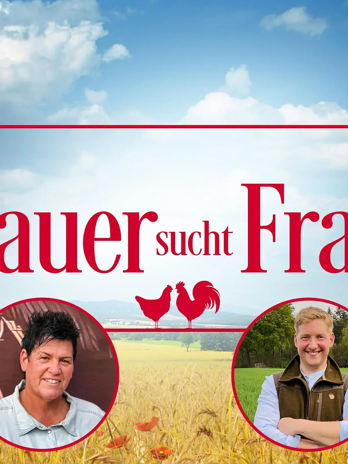 Zwischen Hof und Herz: Das sind die ersten vier Liebessuchenden: Friedrich, Simone, Daniel, Johann (v.l.)