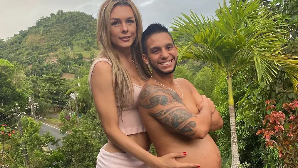 Danna Sultana und ihr schwangerer Mann Esteban
