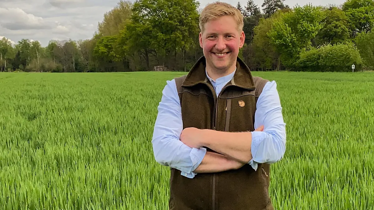 Landwirt Daniel aus Nordrhein-Westfalen.