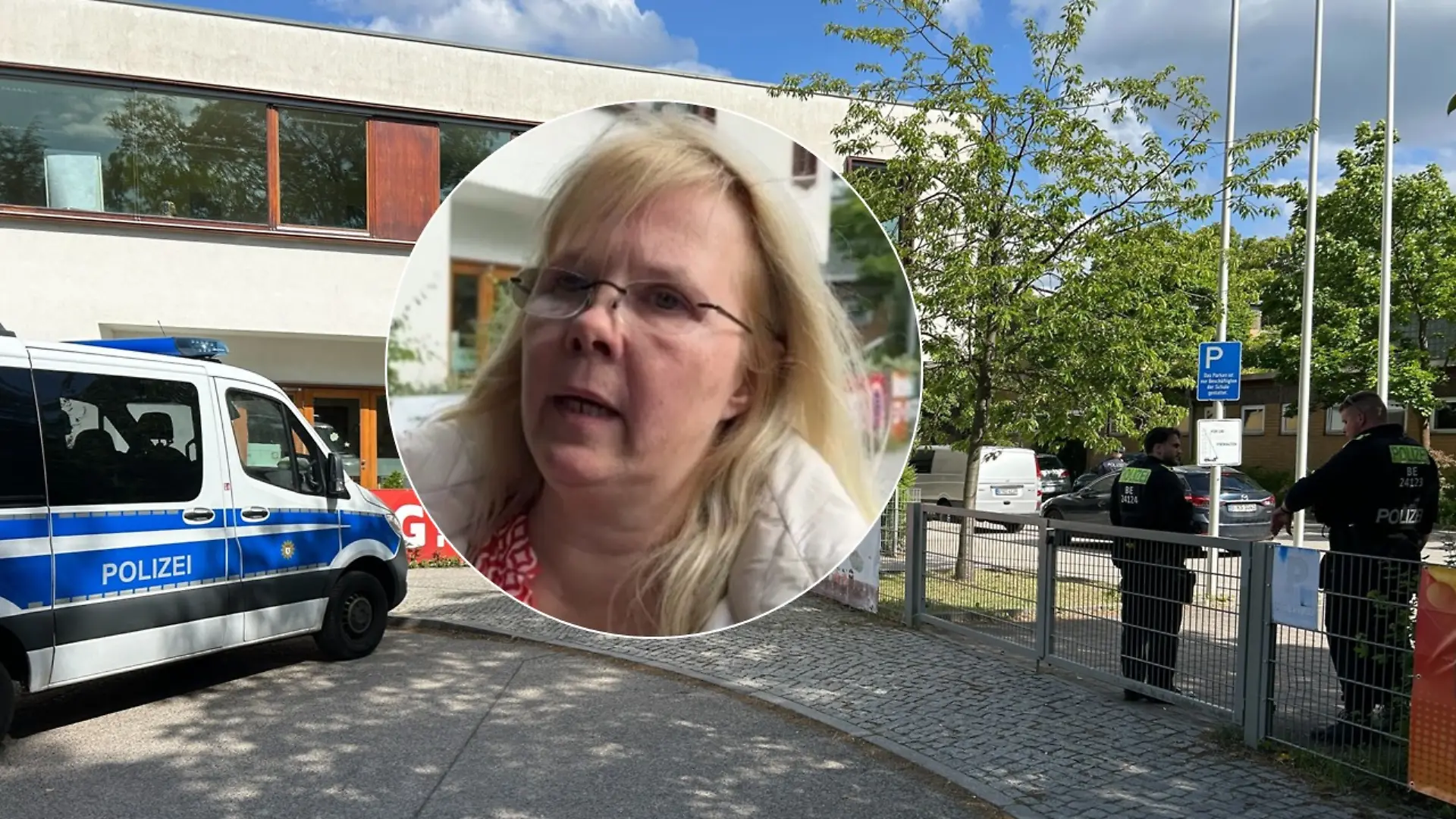 Katja Batinic ist nach dem Messerangriff an der Grundschule in Berlin geschockt.