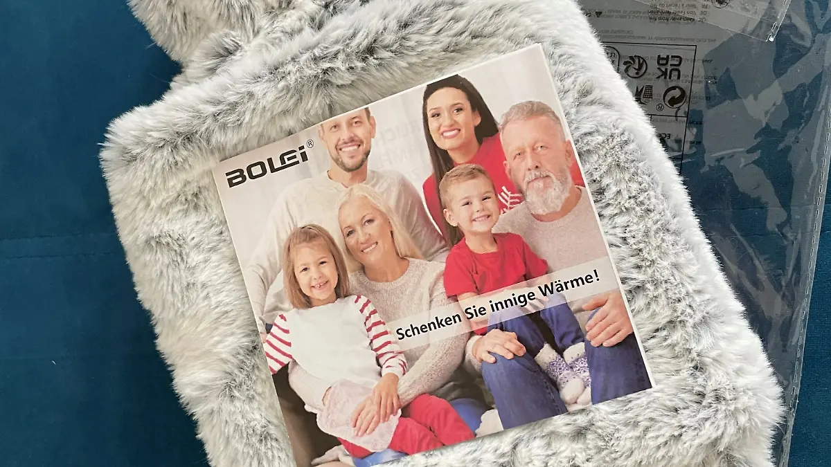 Bolei-Wärmflasche im Test.