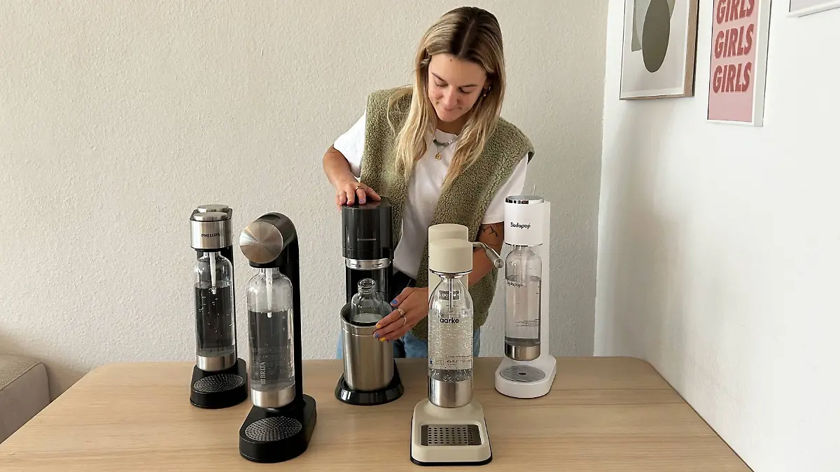 Von günstig bis teuer: Ich habe fünf Wassersprudler zwischen 55 und 189 Euro unter die Lupe genommen.