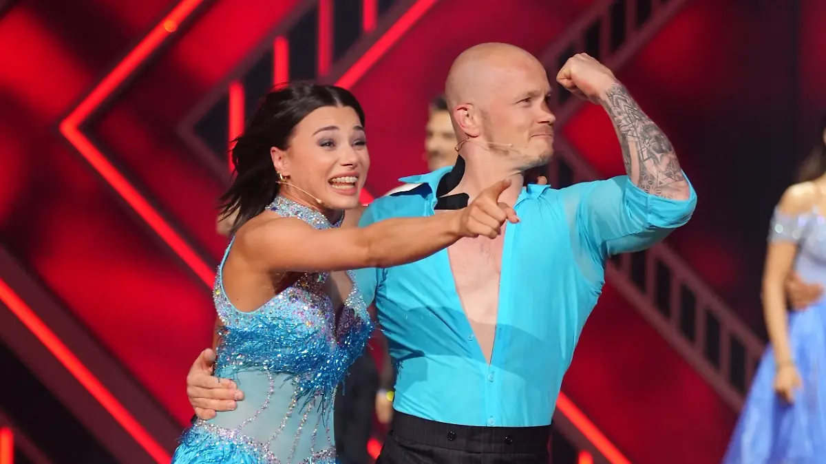 Fabian Hambüchen und Anastasia Maruster