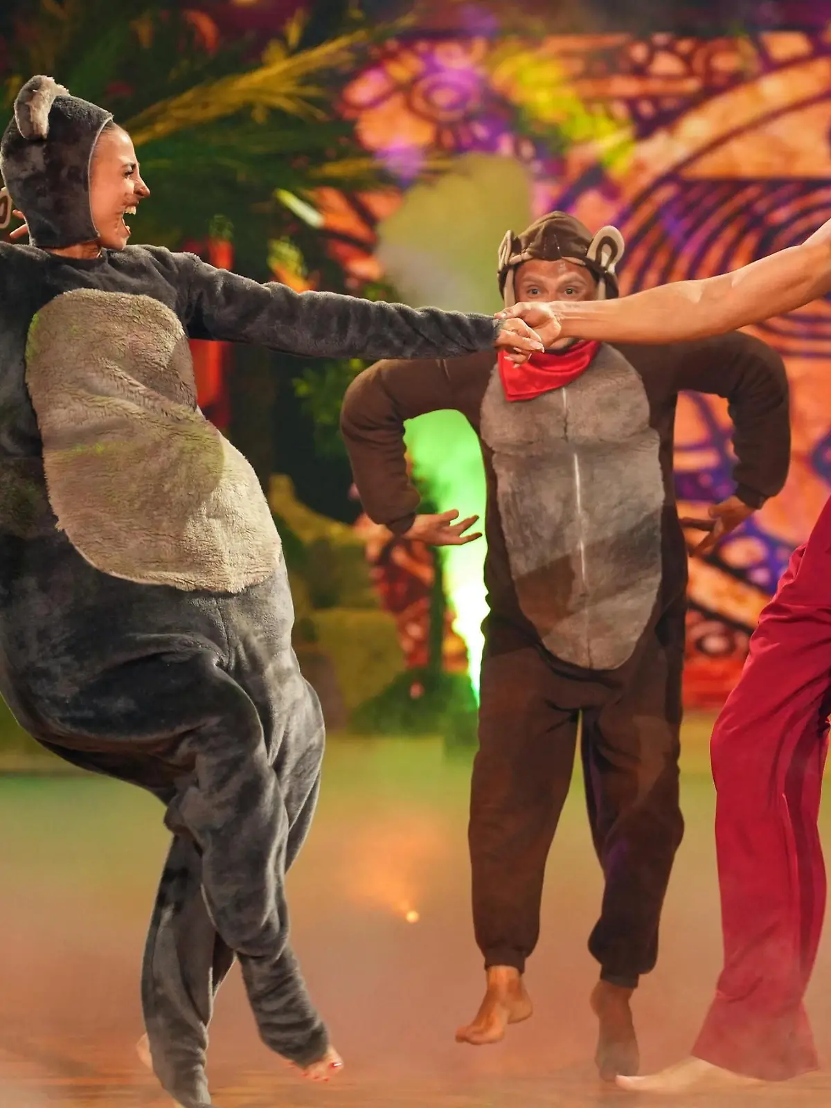 Bild zu: "Diego Pooth und Ekaterina Leonova mit dem Dschungelbuch-Freestyle"