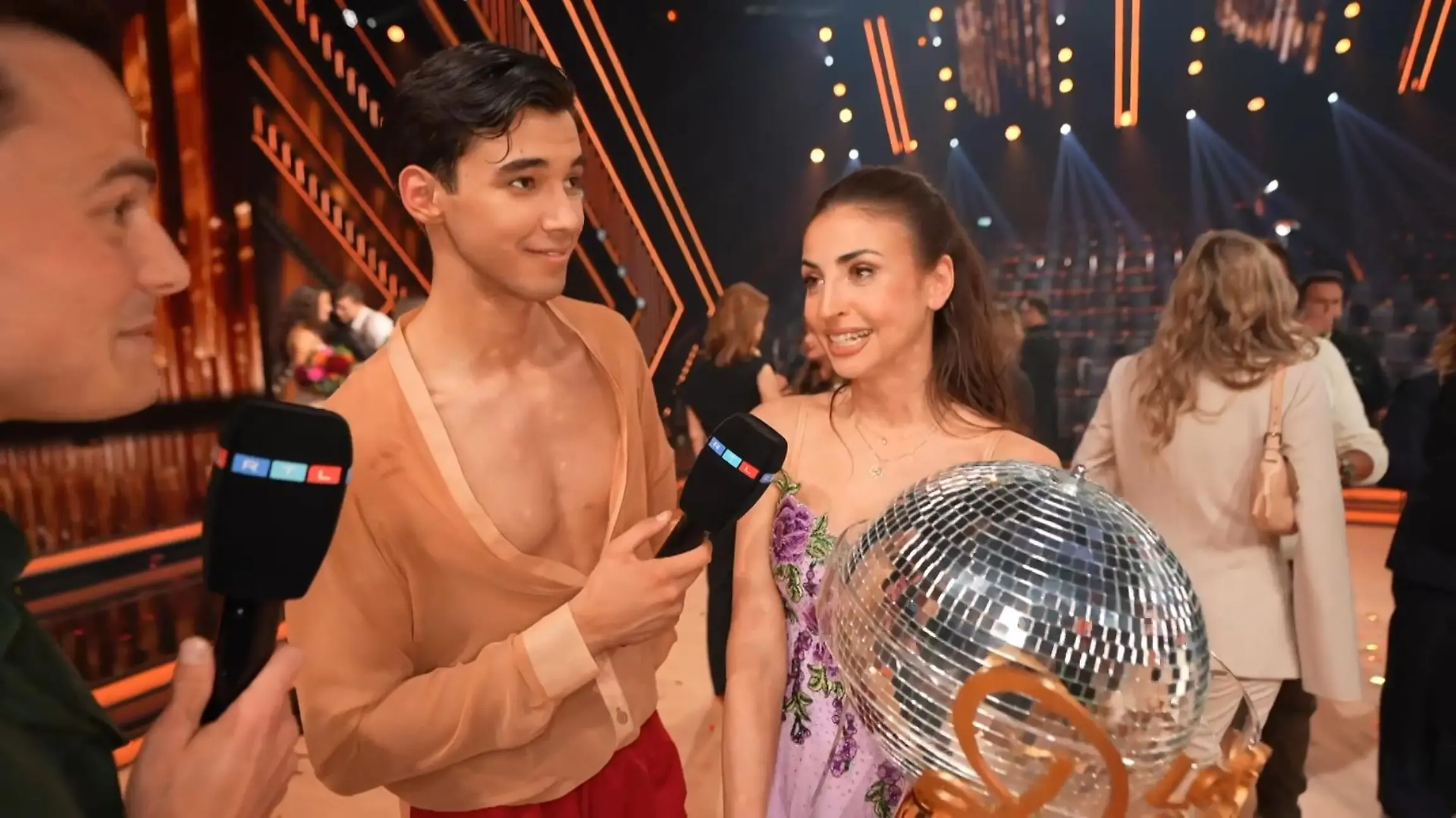 Diego Pooths und Ekaterina Leonovas Dank geht an die Fans „Let’s Dance”-Gewinner auf Wolke sieben