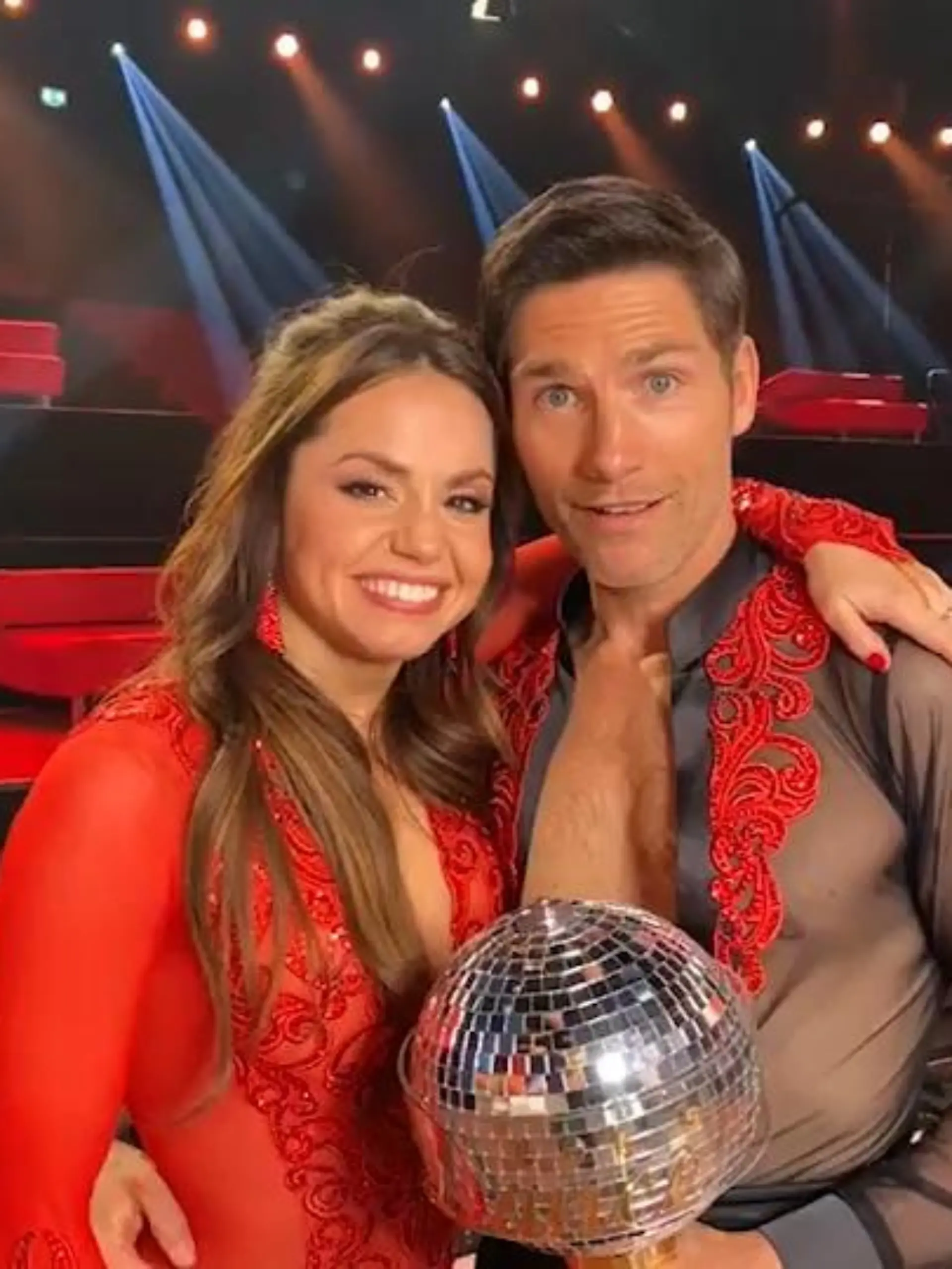 Christina Luft und Christian Polanc nach dem Sieg bei der Profi-Challenge