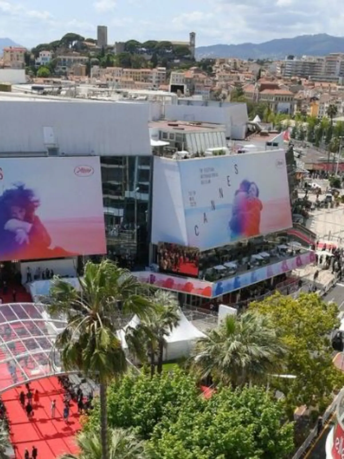 Der Schauplatz der berühmten Filmfestspiele in Cannes - am Samstagmorgen gab es hier einen größeren Stromausfall.