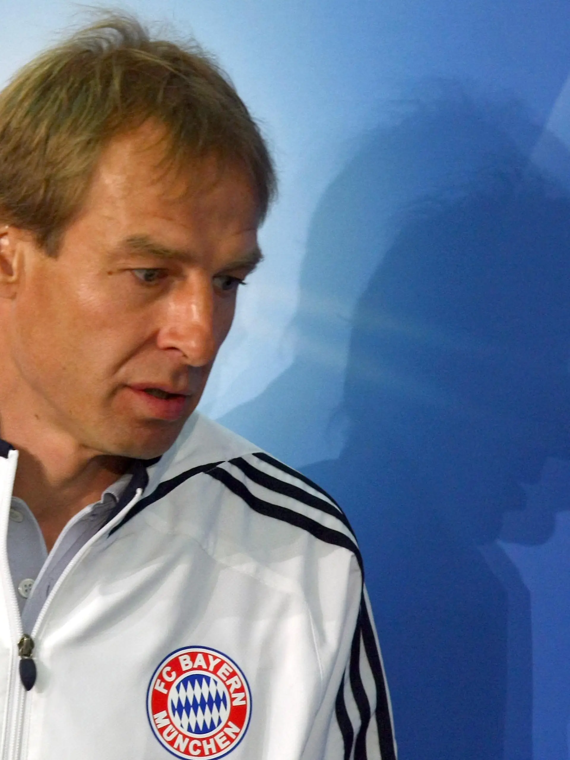 MUNICH, GERMANY - APRIL 13: (FILE PHOTO) Juergen Klinsmann, head coach of Bayern Muenchen arrives for a press conference at the Allianz Arena on April 13, 2009 in Munich, Germany. According to the media Bayern Muenchen fires today head coach Juergen Klinsmann. Successor will be Jupp Heynckes.(Photo by Alexander Hassenstein/Getty Images)