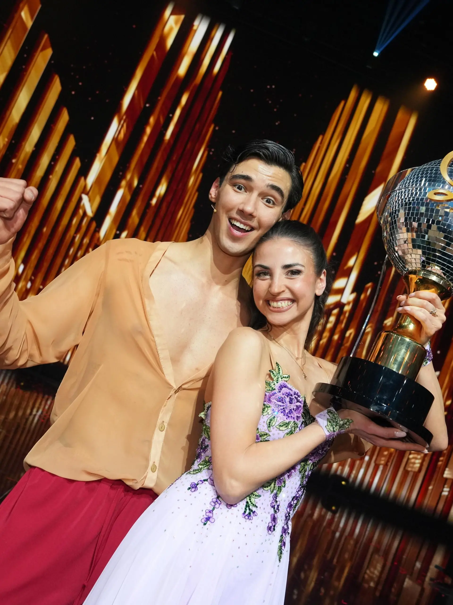 Diego Pooth und Ekaterina Leonova haben gewonnen. Der Golfprofi und Student ist „Dancing Star 2025”.