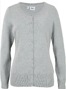 Strickjacke in Grau