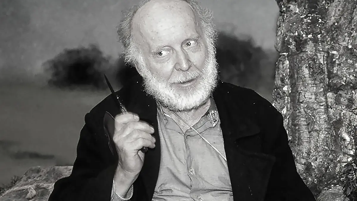 Karl-Ulrich Meves als Olle Krull in dem Theaterstück «Tippelbrüder».