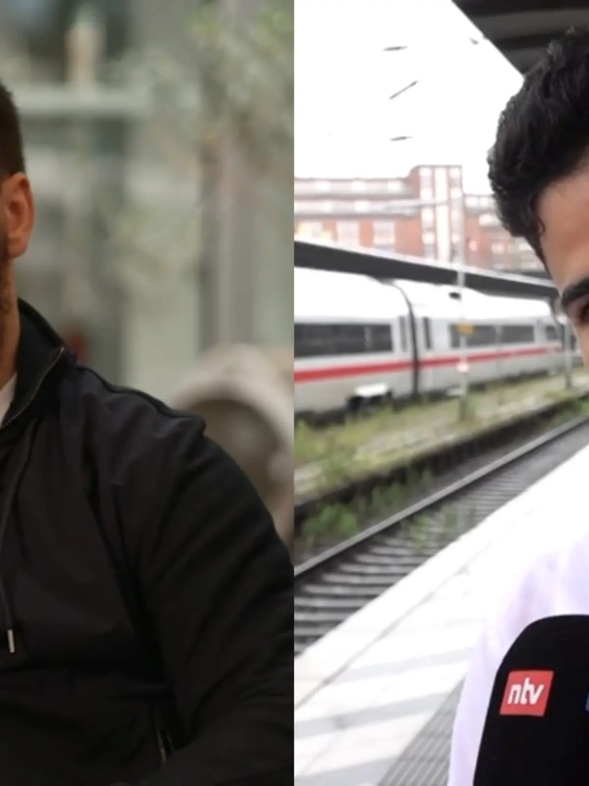 Abu und Muhammad können die Angreiferin überwältigen