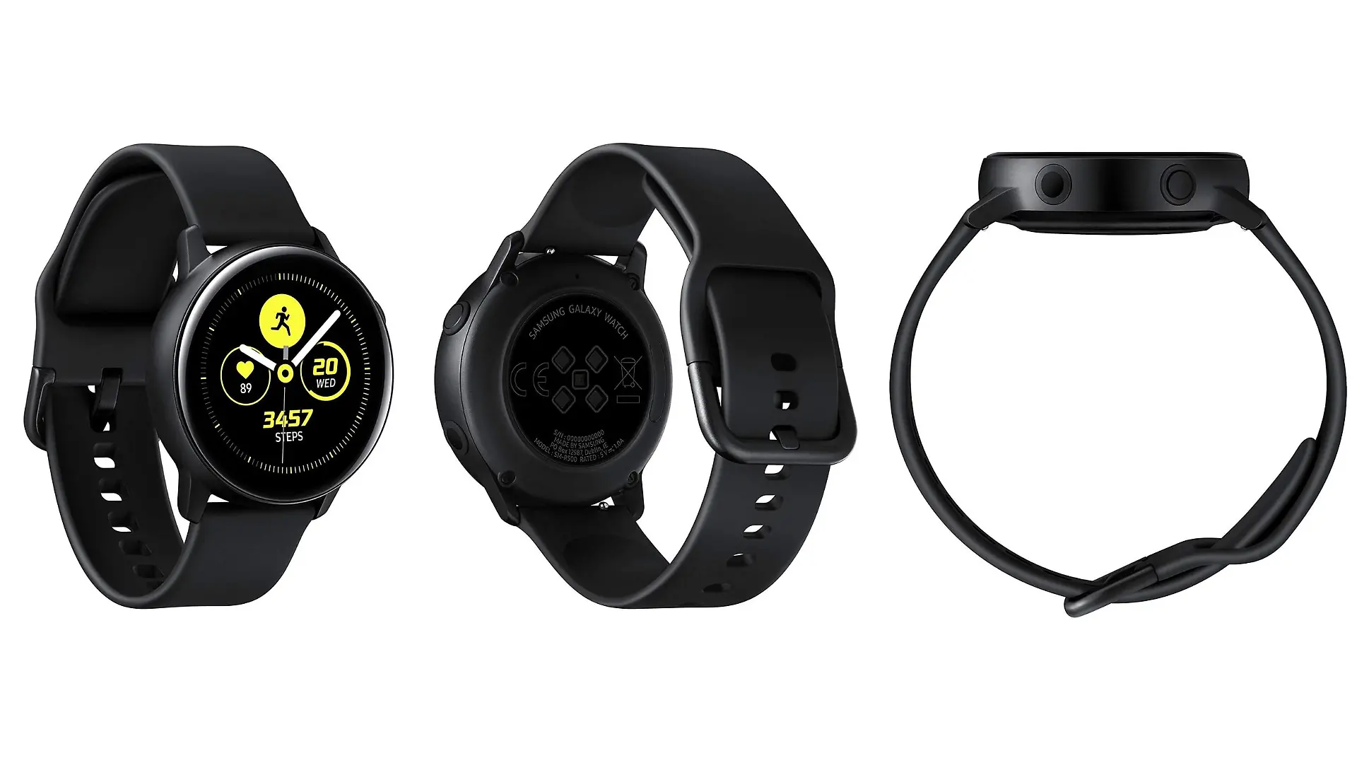 Die Samsung Galaxy Watch Active gibt es zum Handy dazu.