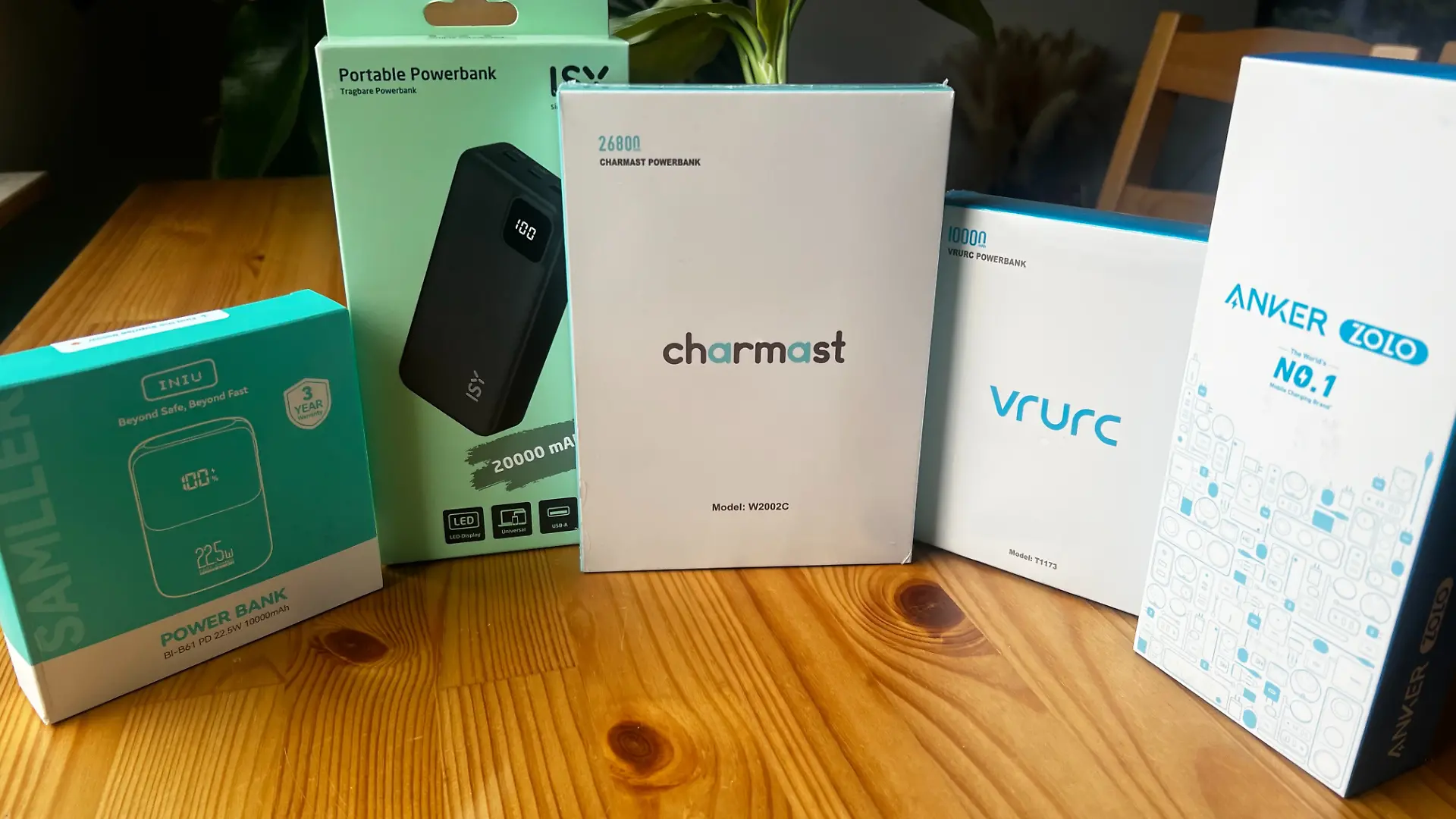 Diese fünf Powerbanks haben wir getestet