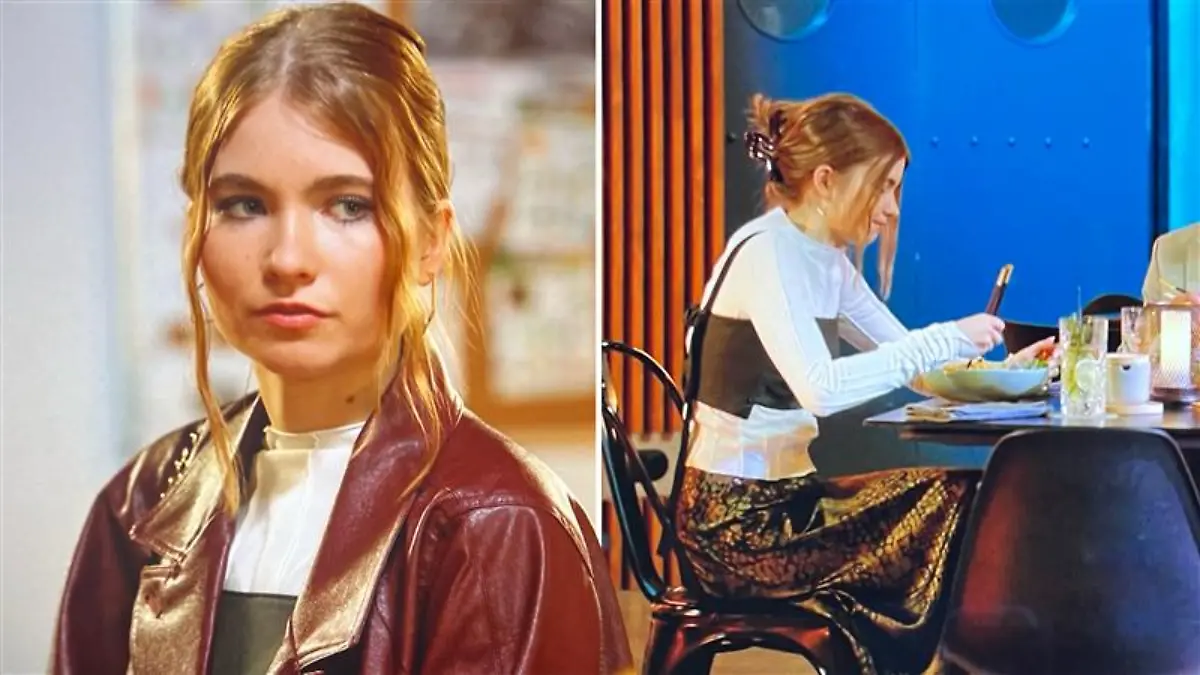 Johanna trägt bei "Gute Zeiten, schlechte Zeiten" einen Lagen-Look für warme Tage.