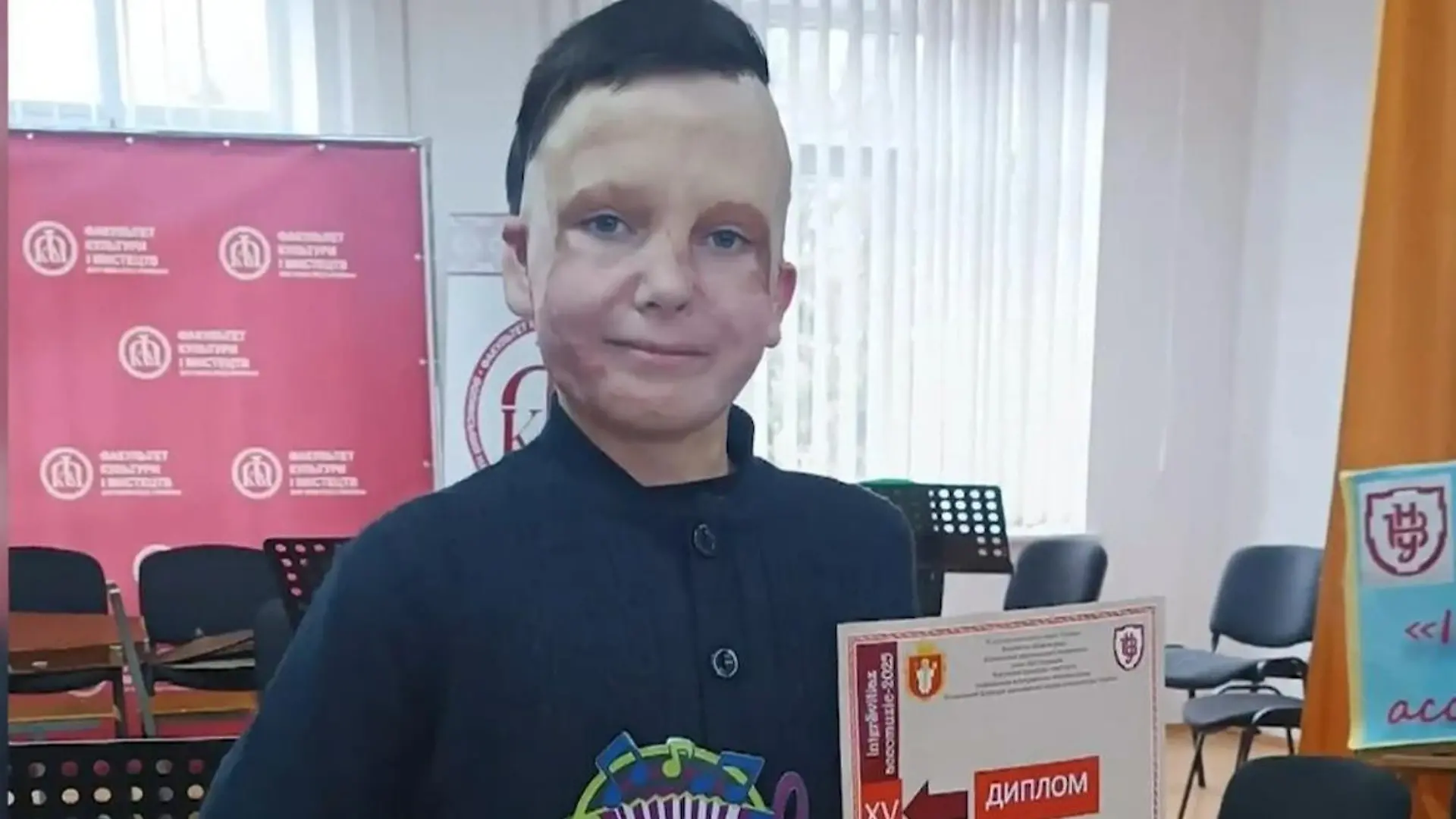 Kleiner Junge träumt von großer Tanzkarriere Er überlebte einen Bombenangriff in der Ukraine