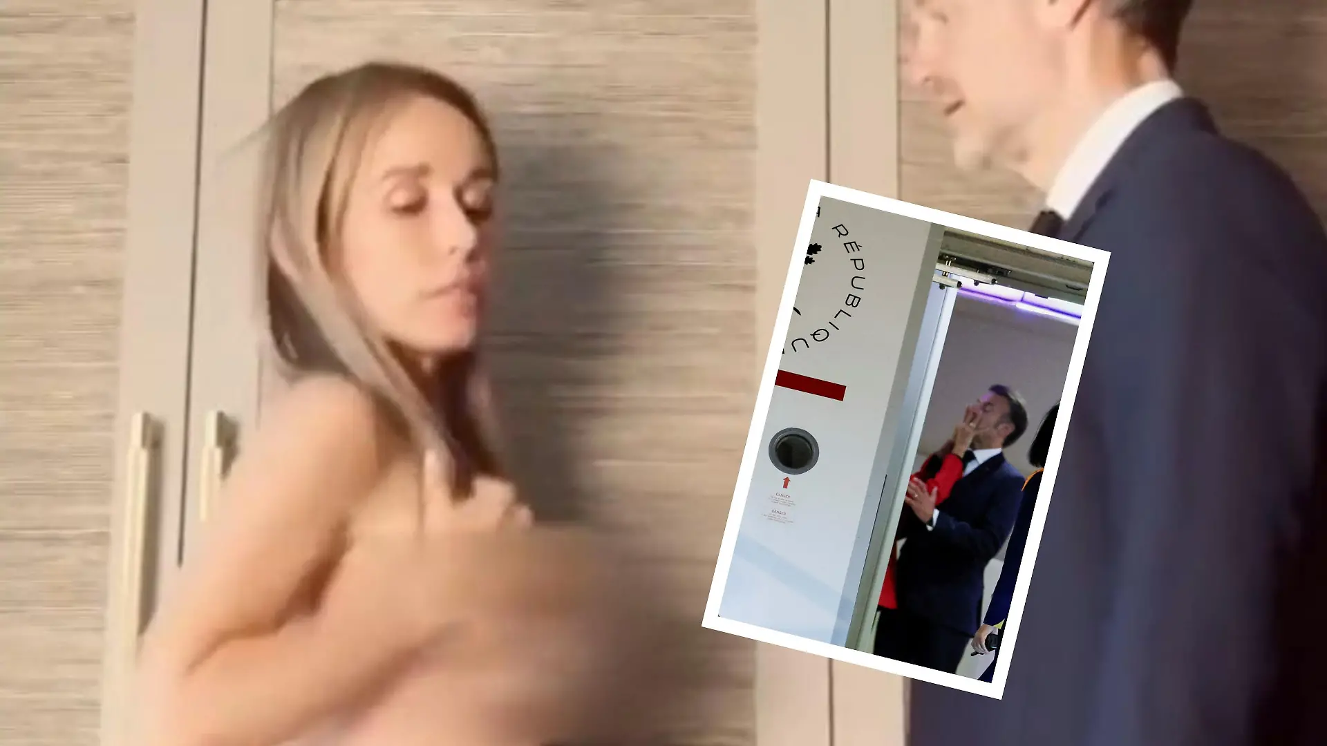 Annemarie Carpendale plötzlich nackt - wegen Macrons Klatschen-Video! Da guckt Wayne ganz schön!